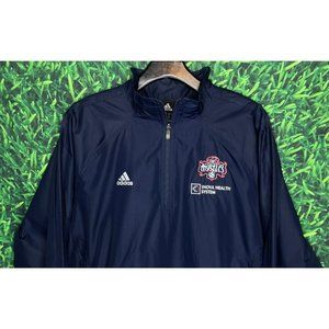 Washington Mystics WNBA Adidas 1/4 Zip Medium Blue Jacket Inova Health System
